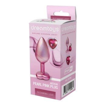 Dreamtoys Gleaming Love Pearl Plug pink medium