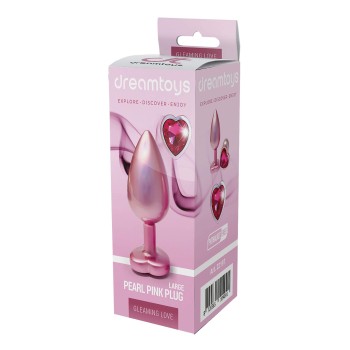 Dreamtoys Gleaming Love Pearl Plug pink large