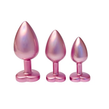 Dreamtoys Gleaming Love Pearl Plug Set pink