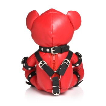 Gimp Bear - BDSM Teddy Bär - Rot