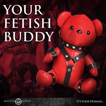 Gimp Bear - BDSM Teddy Bär - Rot