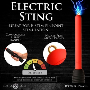 Master Series BDSM Elektroschocker - Spark Rod Zapping Wand