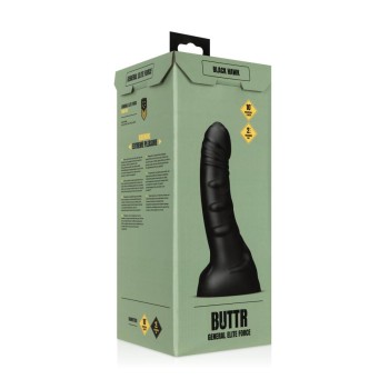 BUTTR Black Hawk - Gebogener XL Anal Dildo