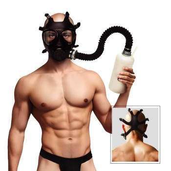 Master Series Gasmaske mit Inhalator-Flasche