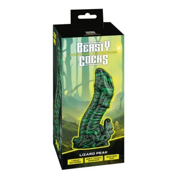 You2Toys Beasty Cocks Lizard Peak Dildo