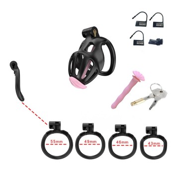 CellMate - Centurion Chastity Cage Black Size 1