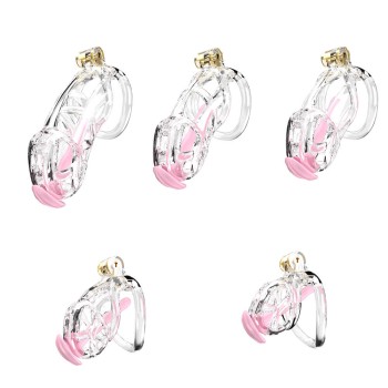 CellMate - Guardian Chastity Cage Clear Size 2
