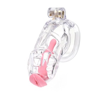 CellMate - Guardian Chastity Cage Clear Size 3
