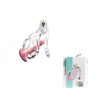 CellMate - Guardian Chastity Cage Clear Size 1