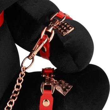 Bondage Bunny Velvet - BDSM Kuscheltier Schwarz