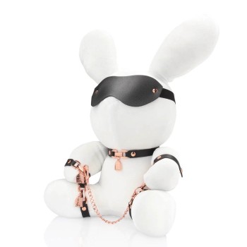 Bondage Bunny Velvet - BDSM Kuscheltier Weiß