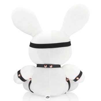 Bondage Bunny Velvet - BDSM Kuscheltier Weiß