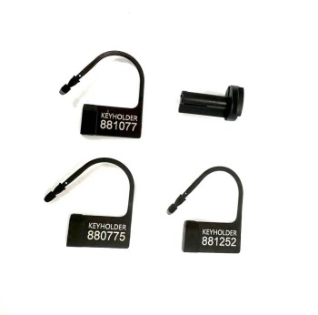 CellMate - FlexiSpike Chastity Cage Black Size 2