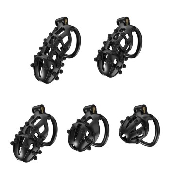 CellMate - FlexiSpike Chastity Cage Black