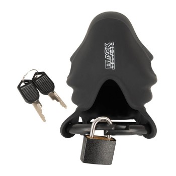 Black Velvets Silikon-Keuschheitskäfig Cock & ball cage