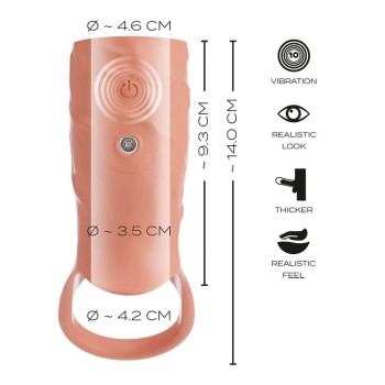 Realistixxx Penismanschette RealSleeve Open