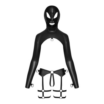 Bad Kitty Bondage-Dessous-Set im stilvollen Mattlook