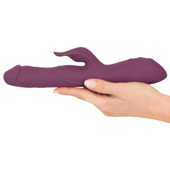 Javida Rabbitvibrator mit 3 Funktionen lila