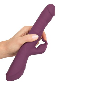 Javida Rabbitvibrator mit 3 Funktionen lila