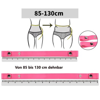 Sissy Cage Deluxe - Peniskäfig mit Hüftgurt Pink