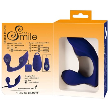 Sweet Smile RC Anal Panty Vibrator blau