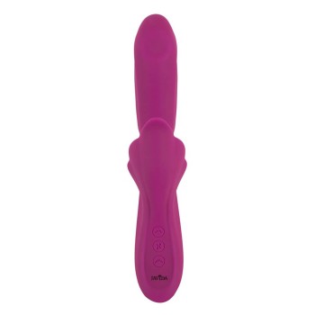 Javida Rabbitvibrator mit 4 Funktionen pink