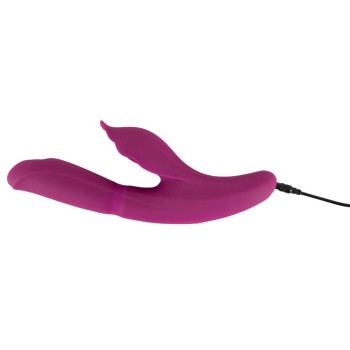 Javida Rabbitvibrator mit 4 Funktionen pink