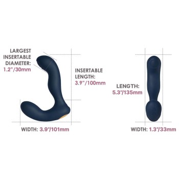 SVAKOM Interactive Pulsating Prostate Vibrator Iker Neo