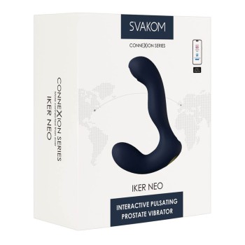 SVAKOM Interactive Pulsating Prostate Vibrator Iker Neo
