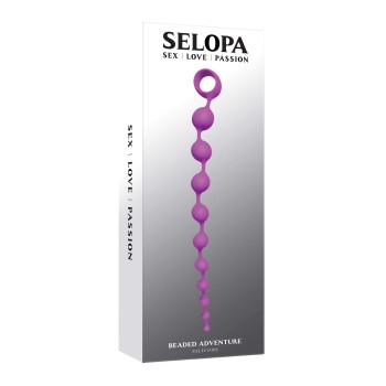 Selopa Beaded Adventure Analkette lila 35 cm