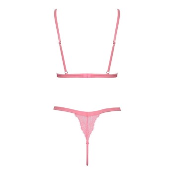 Fantasy by Cottelli Softer BH und String im Set pink