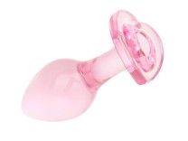 Easytoys Anal Collection - Glas Plug Pink Medium Easytoys Anal Collection - Glas Plug Pink Medium