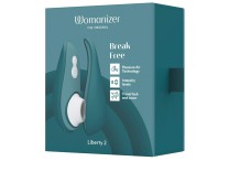 Womanizer Liberty 2 - Pleasure Air Pulsator Petrol Womanizer Liberty 2 - Pleasure Air Pulsator Petrol