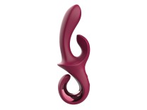 Dreamtoys Glam Duo Vibrator rot