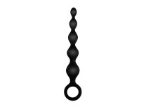 NMC Ribbed Silicone Anal Beads – Analkugeln in Schwarz 13 cm NMC Ribbed Silicone Anal Beads – Analkugeln in Schwarz 13 cm