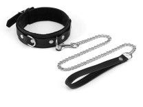 Liebe Seele - Black Bond Leder Halsfessel