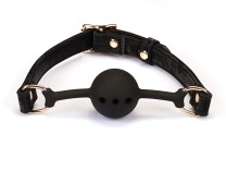 Liebe Seele - Boudoir Amor Black Silicone Ball Gag
