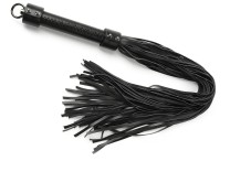 Hidden Desire - Echtleder Peitsche 75cm
