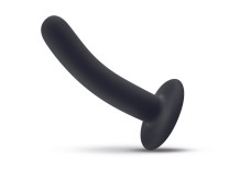 No-Parts Logan - Pegging Silikon Dildo Black | Strap-on