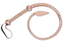Rosy Gold - Braided Bull Whip Rosy Gold - Braided Bull Whip