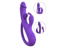 Sweet Smile Rabbit Vibrator with G-Spot/Anal Tickler Sweet Smile Rabbit Vibrator with G-Spot/Anal Tickler