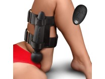 Master Series Thunderstick - Wand-Massager mit Oberschenkelgurt Master Series Thunderstick - Wand-Massager mit Oberschenkelgurt