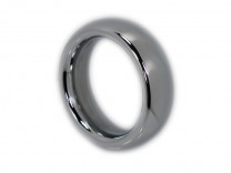 Deluxe Edelstahl Cockring "The Donut" 50 mm
