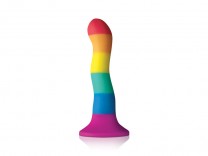 Bunter Silikon Plug Colours Wave Pride Edition 15 cm Bunter Silikon Plug Colours Wave Pride Edition 15 cm