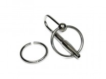 Penisplug Dilator + Ring Prinzenzepter