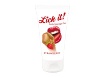 Lick it! Erotic Massage Gel Strawberry 50 ml