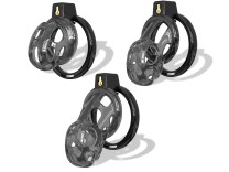 CellMate - Gladiator Soft Chastity Cage - inkl. 6 Ringe