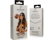 Bedroom Fantasies - Nippelklemmen mit Kette Schwarz
