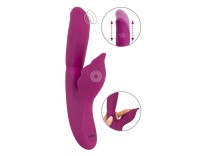 Javida Rabbitvibrator mit 4 Funktionen pink