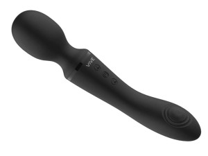 VIVE - Enora Wand-Massager & Vibrator Rechargeable Black